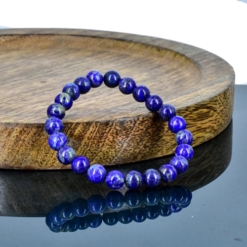 Lapis Bead Bracelet - Lapis Lazuli Bracelet | GT collection