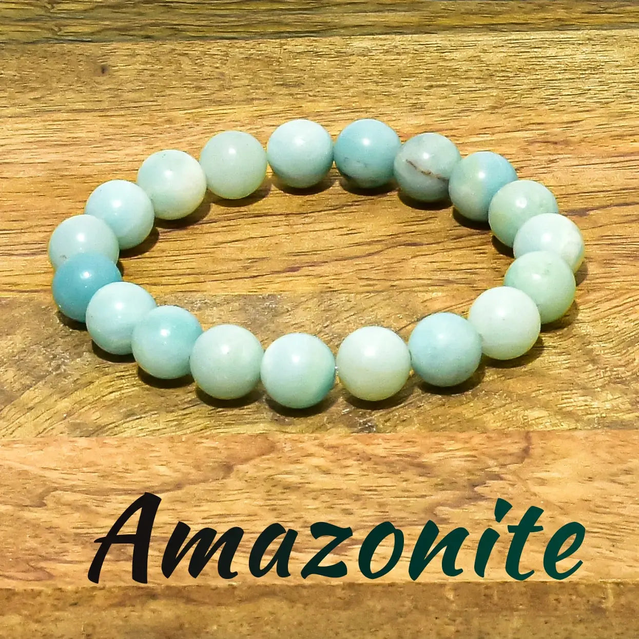 Amazonite Natural Crystal Bracelet 