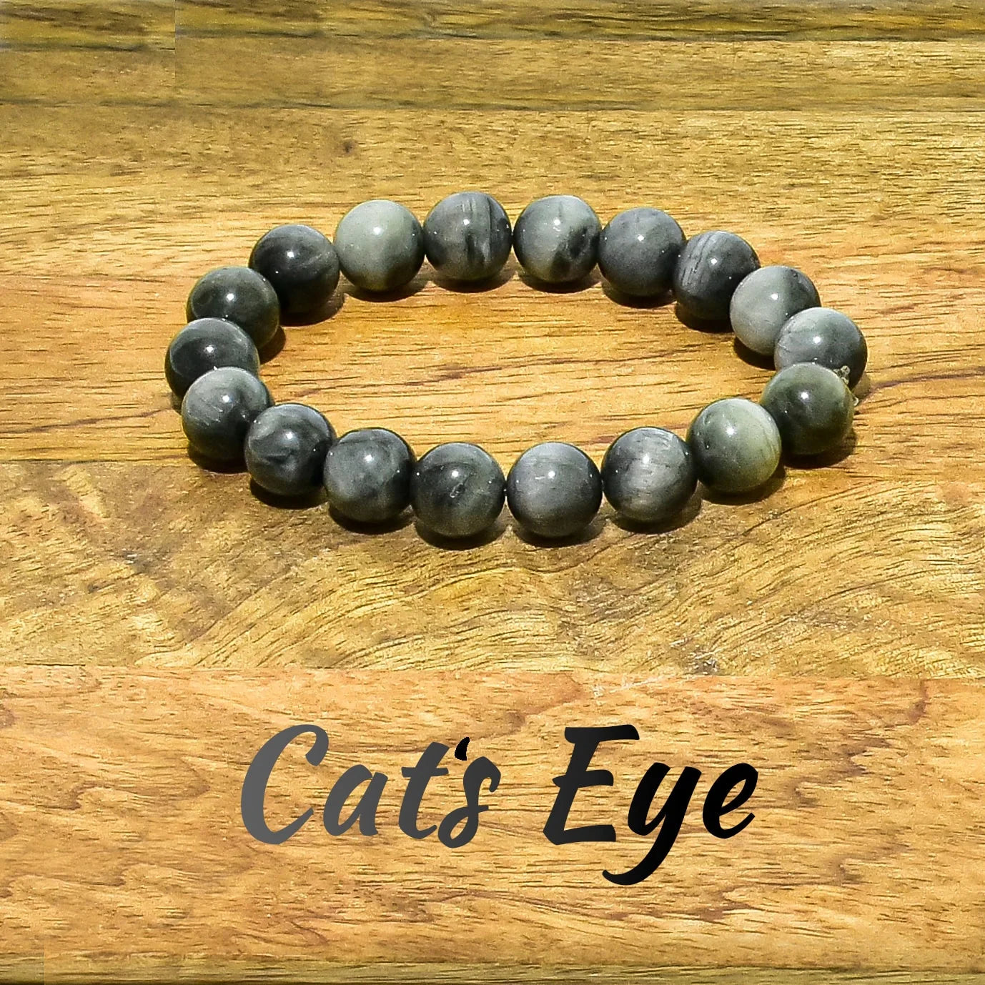 Cat's Eye Unisex Natural Crystal Stone Bracelet