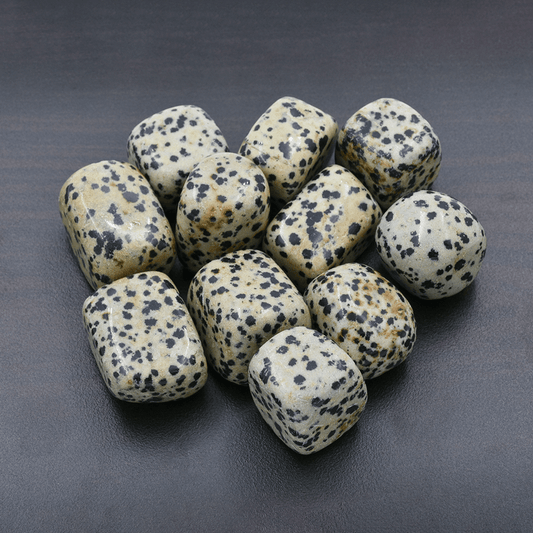 Dalmation Jasper Tumble