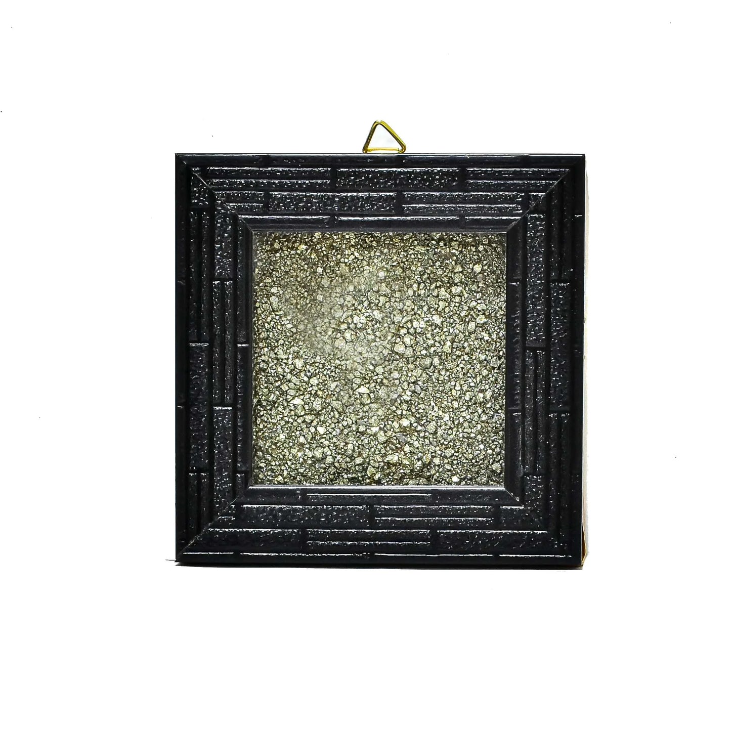 Golden Pyrite Vastu Plate for Wealth and Prosperity