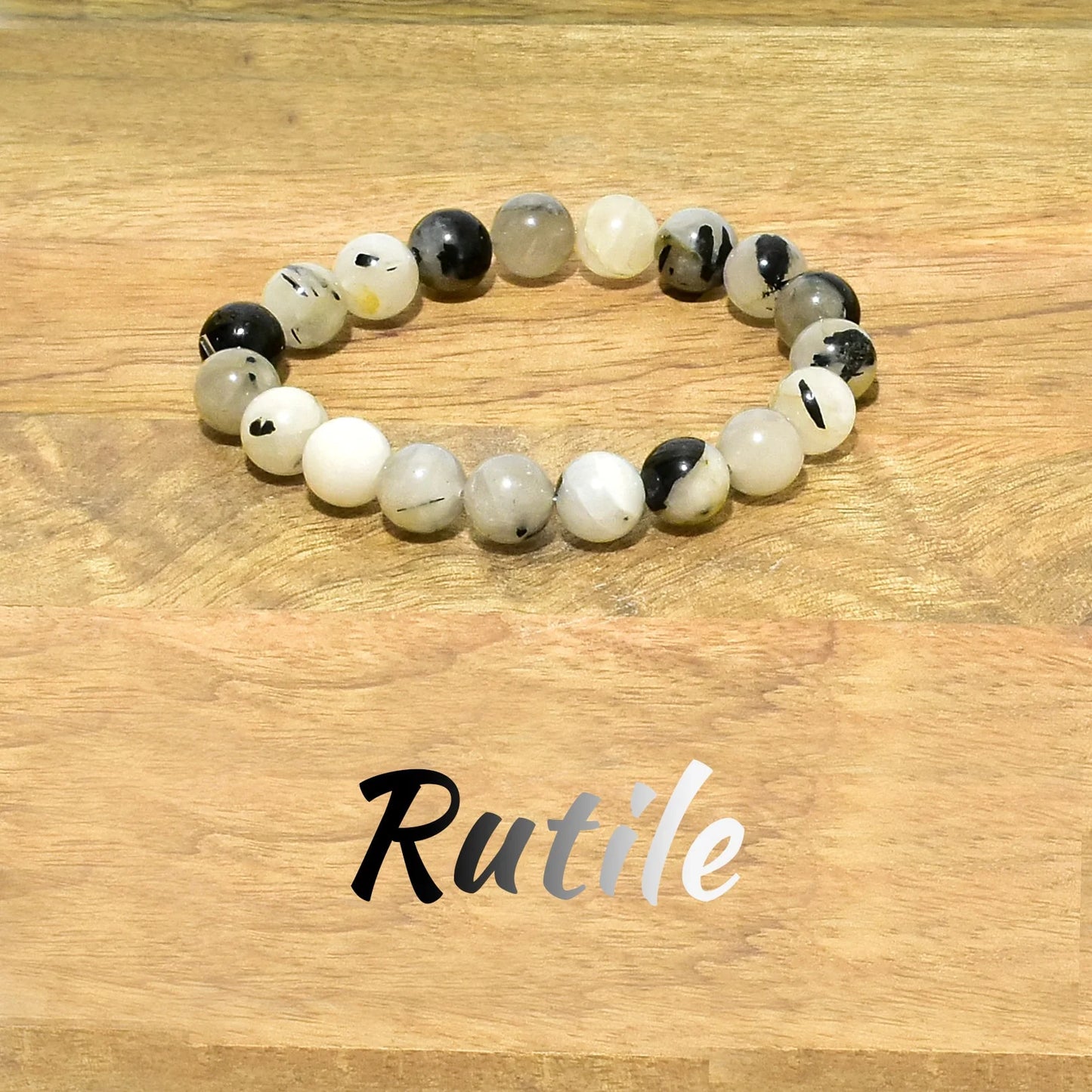 Rutile Natural Crystal Stone Bracelet