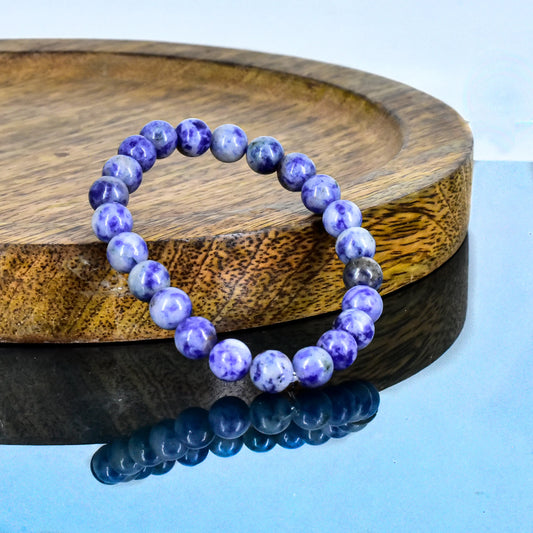 Sodalite Crystal stone Bracelet for Inner Peace