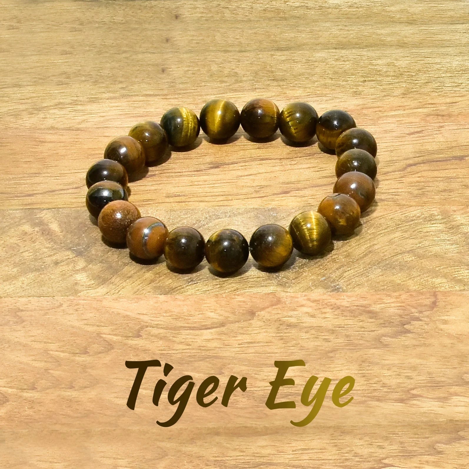 Tiger Eye Natural Crystal Stone Bracelet