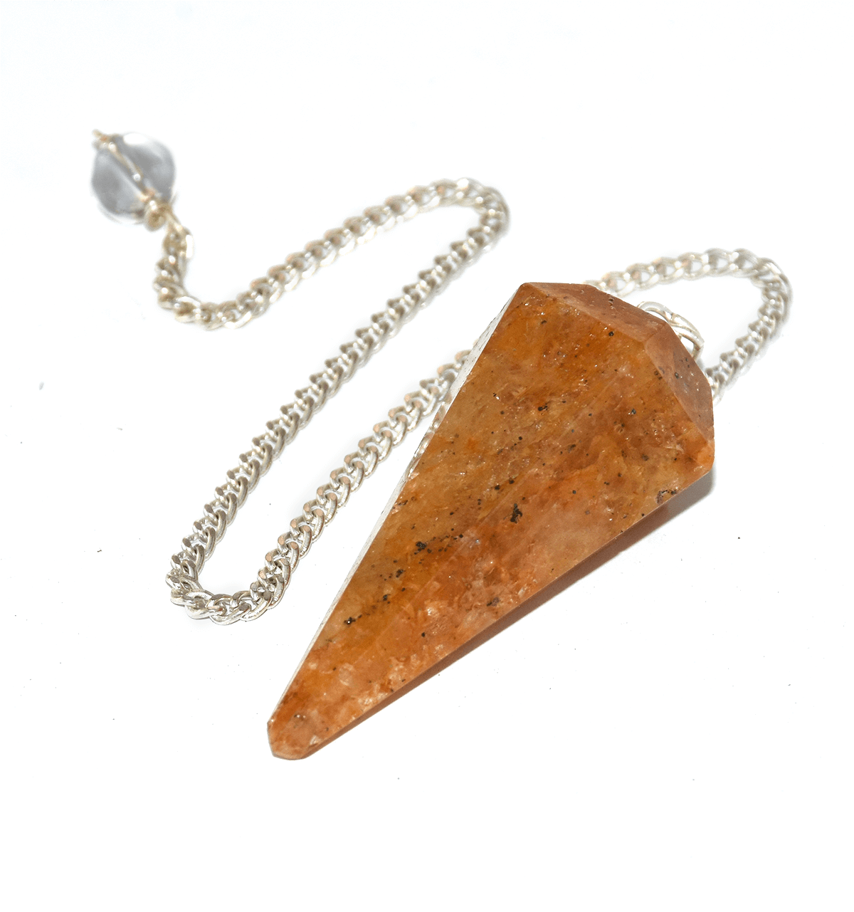 Natural Citrine Dowser Pendulum  Crystal Stone Dowser Pendulum Dowsing for Healing Gemstones (CITRINE DOWSER)