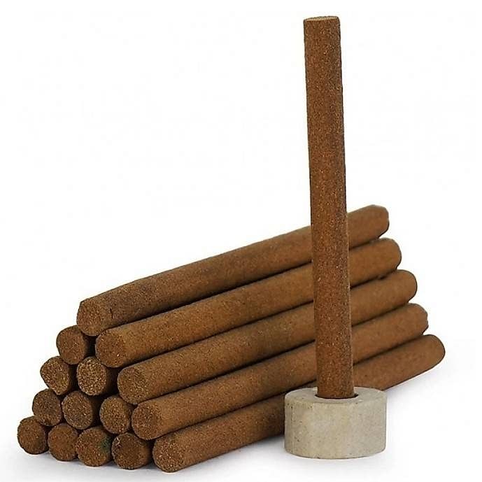 Natural & Herbal Vedic Guggul Stick, Complete Havan Powder, Navgrah Dhoop Stick & Havan Stick,  Made upto 97 Types Of Natural Herbs Pack Of 4 50g H.P) Guggul Dhoop  (Pack of 4)